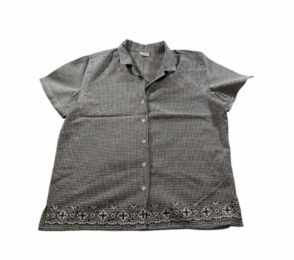 Women’s Erika Vintage Button Up Short Sleeve